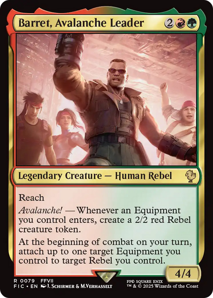 Barret, Avalanche Leader [FIC-79]