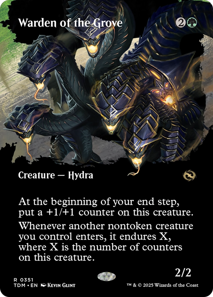 Warden of the Grove - Borderless - Showcase - Full Art [TDM-351]