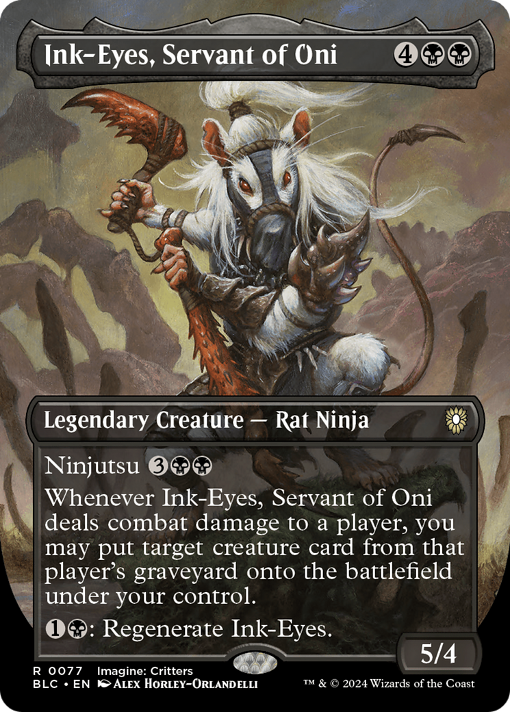 Ink-Eyes, Servant of Oni - Borderless [BLC-77]