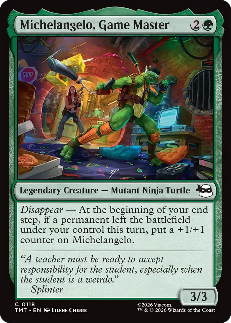 Michelangelo, Game Master [TMT-118]