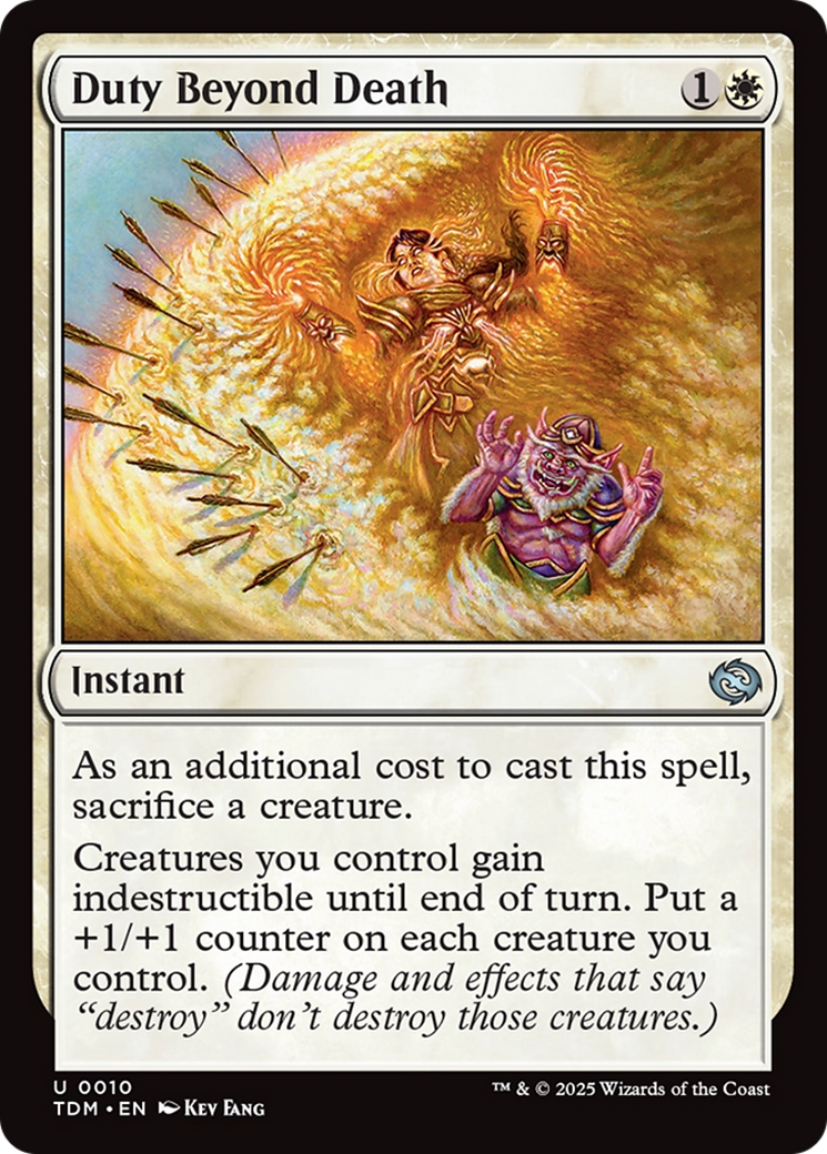 Duty Beyond Death [TDM-10]