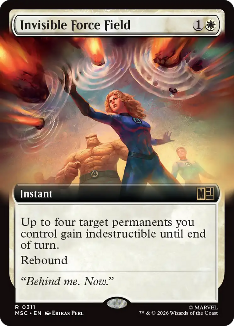 Invisible Force Field - Extended Art [MSC-311]