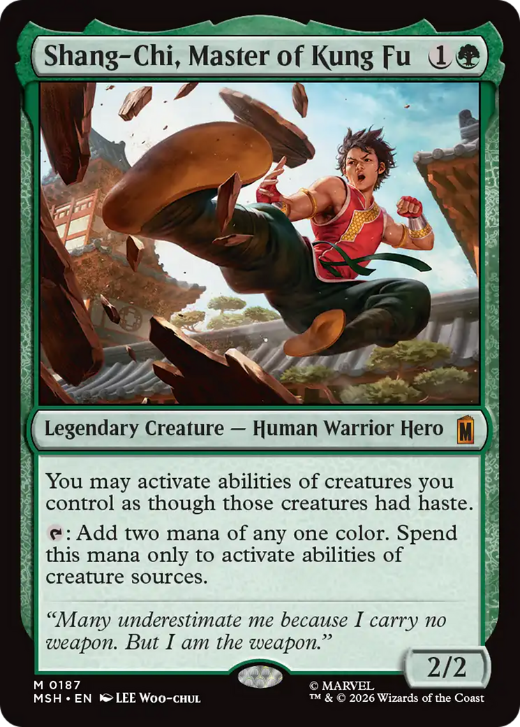 Shang-Chi, Master of Kung Fu [MSH-187]