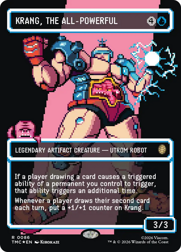 Krang, the All-Powerful - Borderless - Full Art [TMC-86]