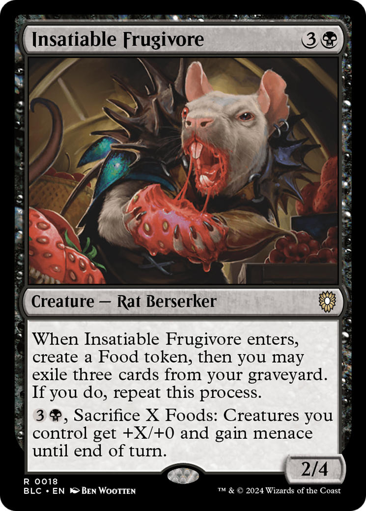 Insatiable Frugivore [BLC-18]