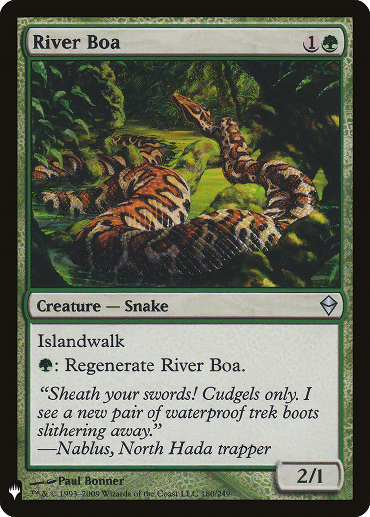 River Boa [PLST-ZEN-180]
