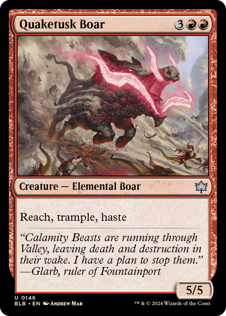 Quaketusk Boar [BLB-146]