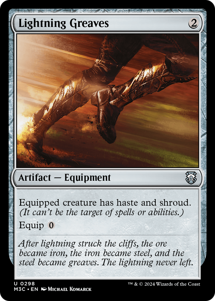 Lightning Greaves [M3C-298]