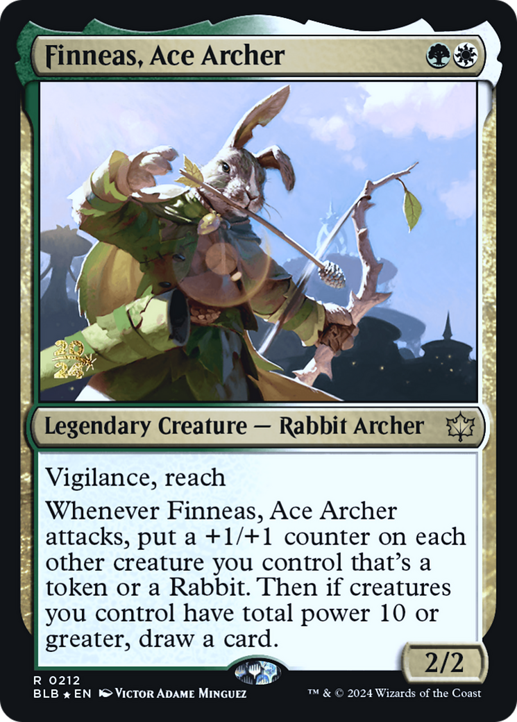 Finneas, Ace Archer - Prerelease Promo [PBLB-212s]