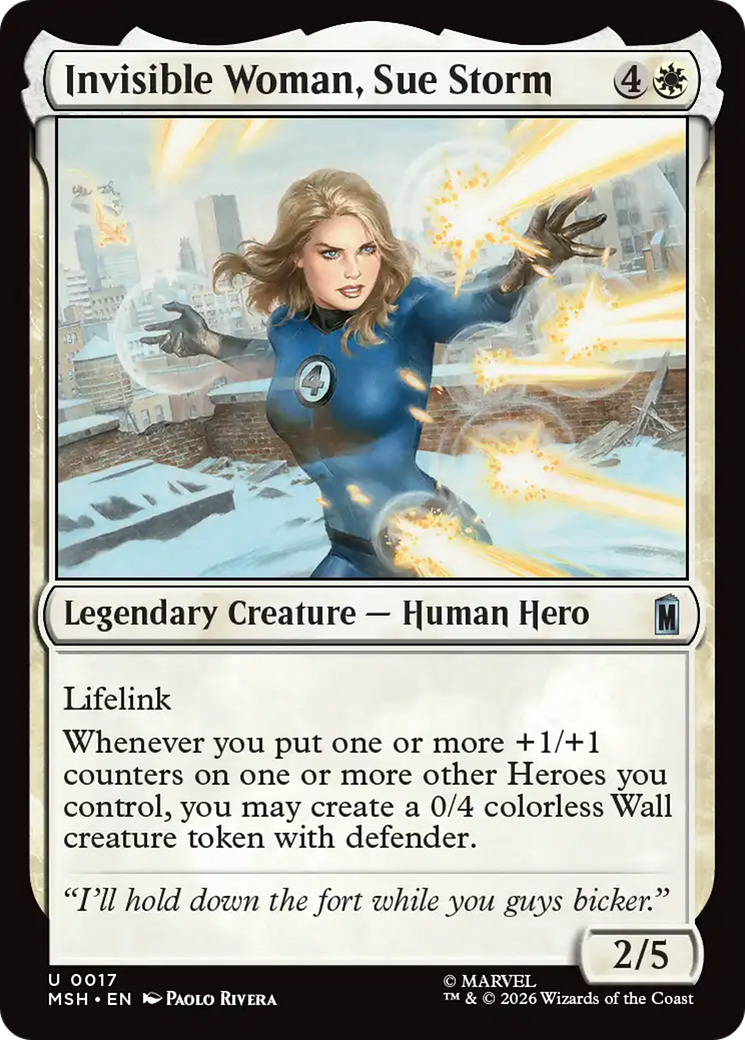 Invisible Woman, Sue Storm [MSH-17]