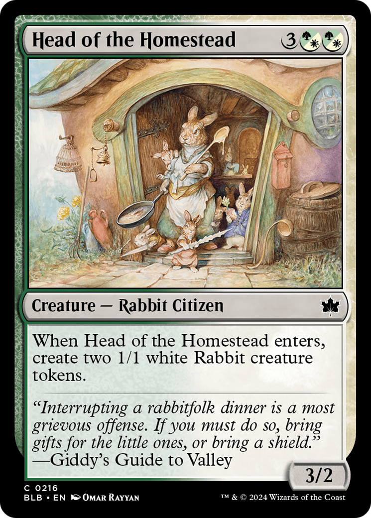 Head of the Homestead [BLB-216]