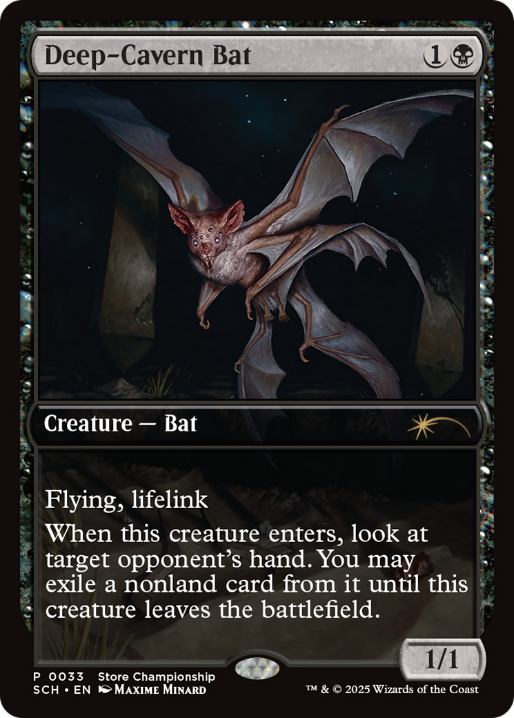 Deep-Cavern Bat - Full Art - Promo [SCH-33]