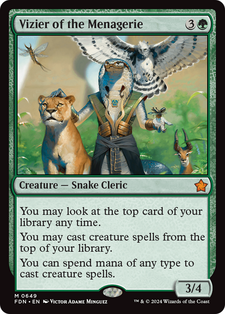 Vizier of the Menagerie [FDN-649]