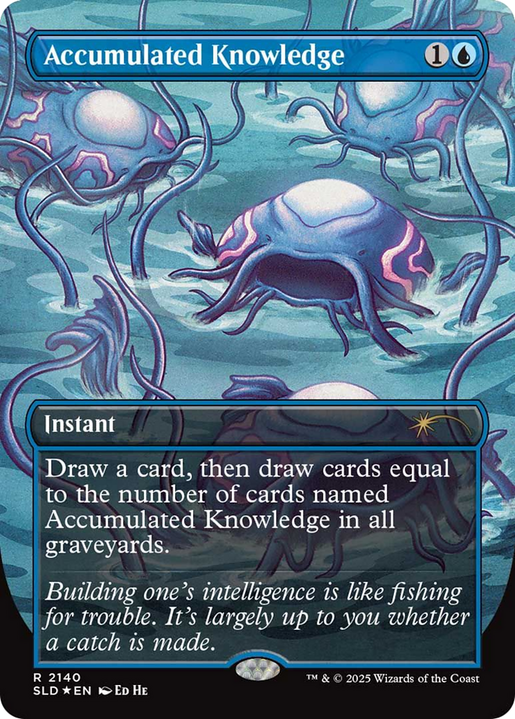 Accumulated Knowledge - Borderless - Full Art [SLD-2140]