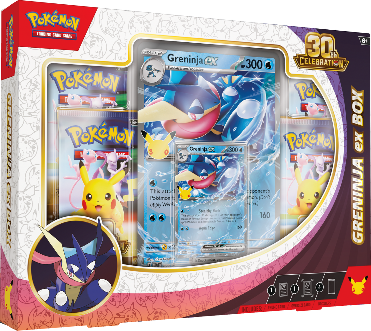 Pokémon TCG: 30th Celebration - Greninja ex Box