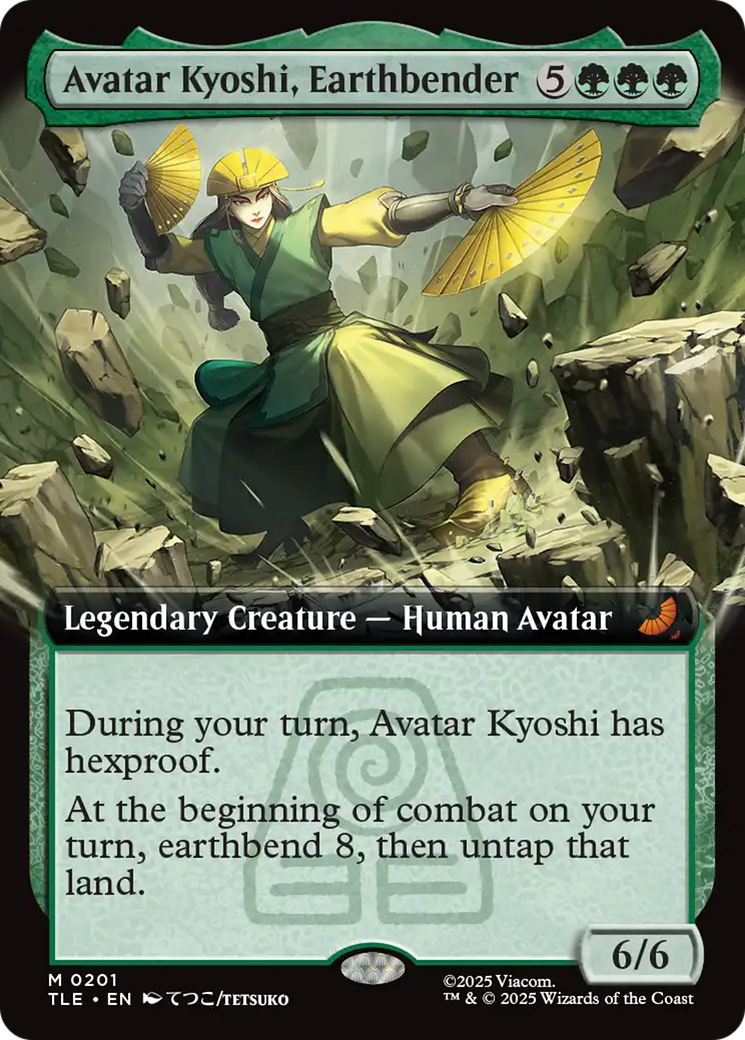 Avatar Kyoshi, Earthbender - Extended Art [TLE-201]