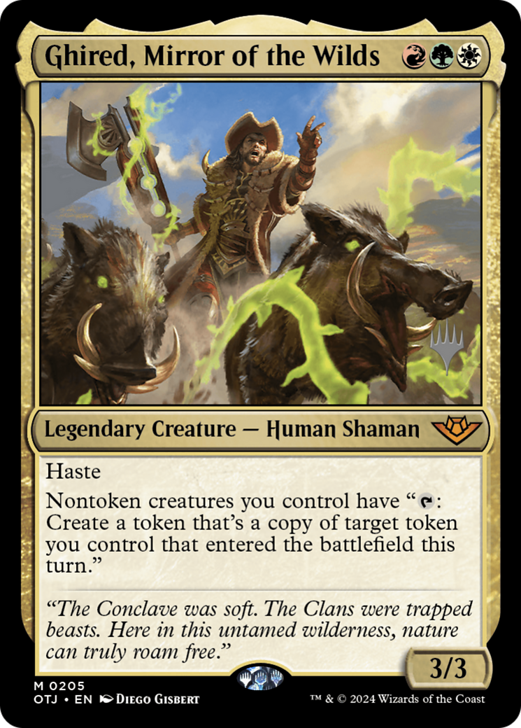 Ghired, Mirror of the Wilds - Promo Pack [POTJ-205p]