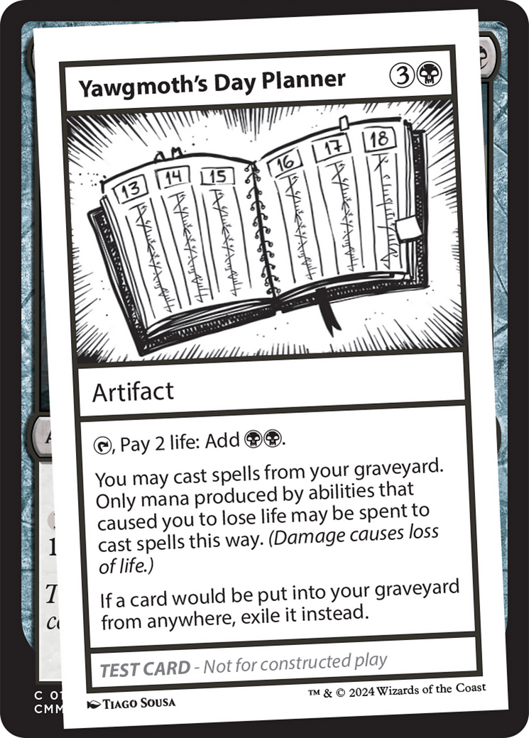 Yawgmoth's Day Planner [MB2-555]