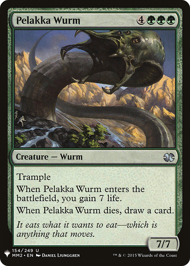 Pelakka Wurm [PLST-MM2-154]