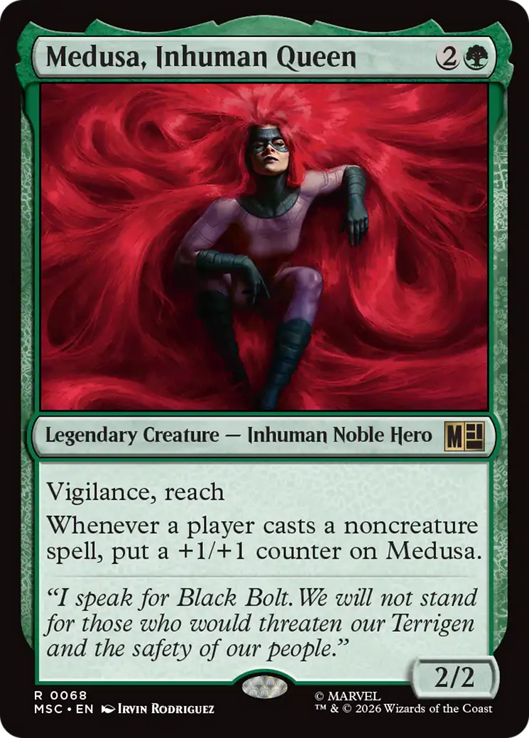 Medusa, Inhuman Queen [MSC-68]