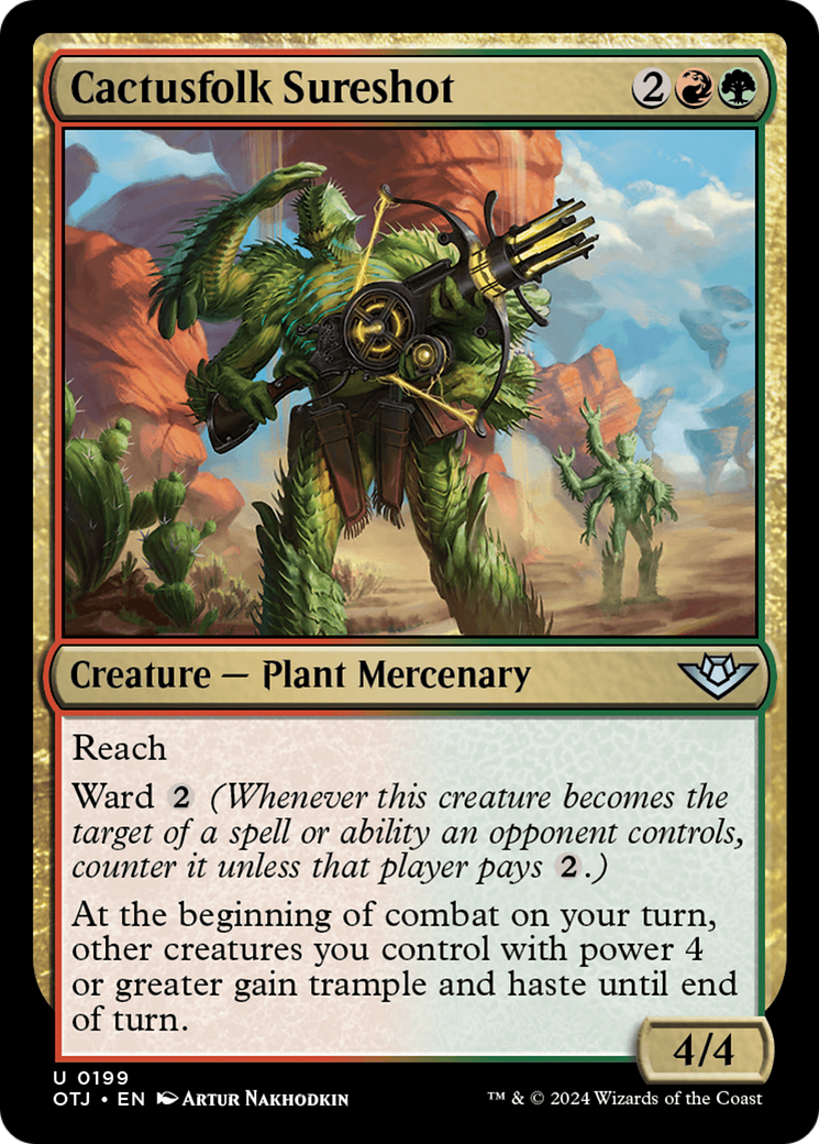 Cactusfolk Sureshot [OTJ-199]