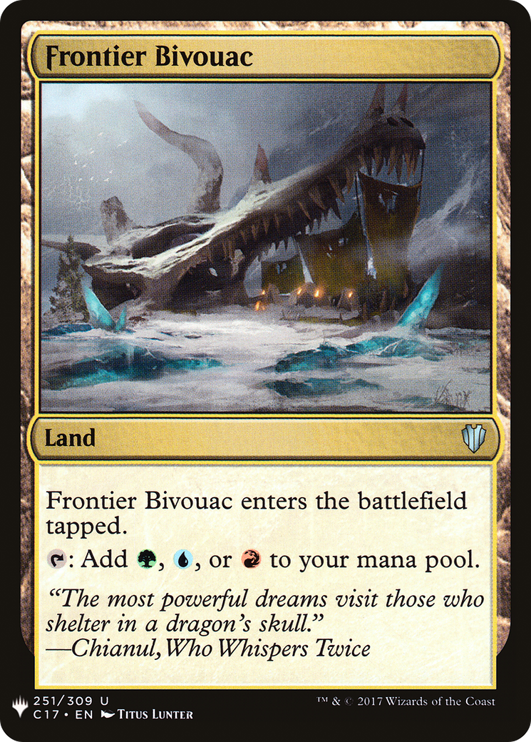 Frontier Bivouac [PLST-C17-251]