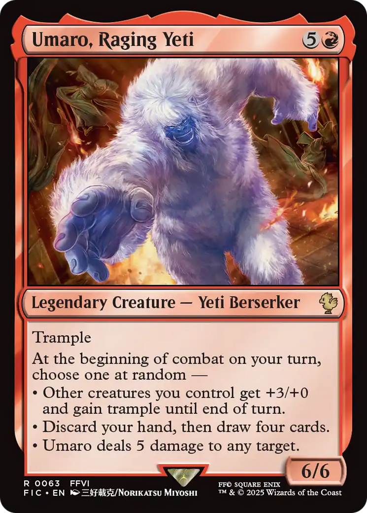 Umaro, Raging Yeti [FIC-63]