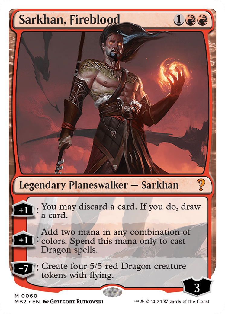 Sarkhan, Fireblood [MB2-60]