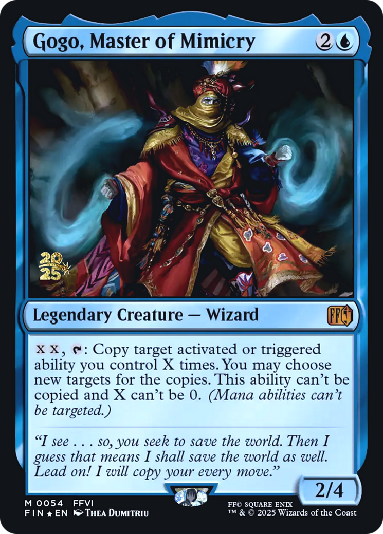 Gogo, Master of Mimicry - Prerelease Promo [PFIN-54s]