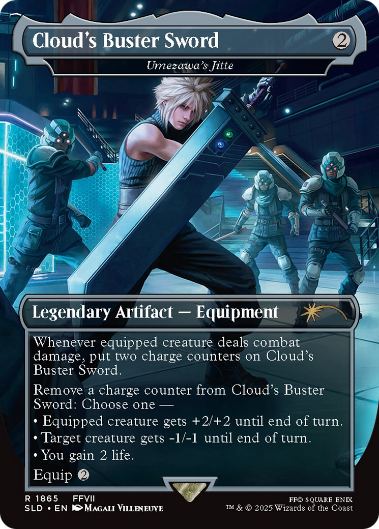 Umezawa's Jitte - Borderless - Full Art [SLD-1865]