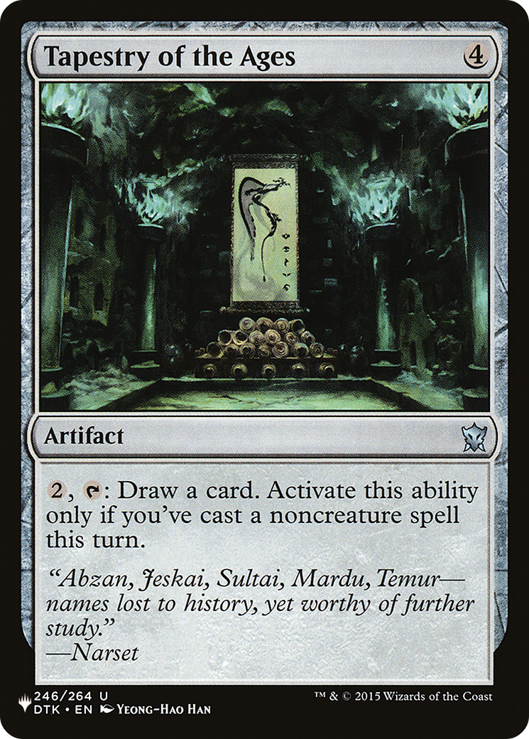 Tapestry of the Ages [PLST-DTK-246]