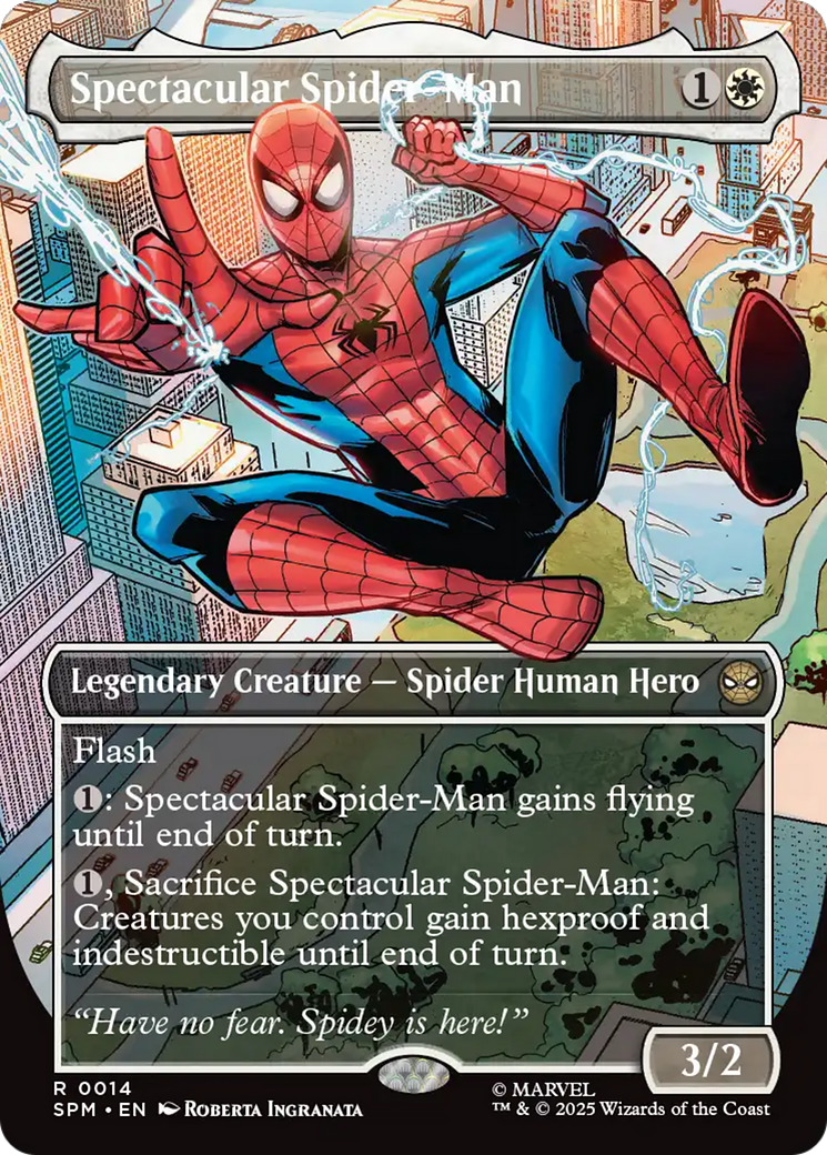 Spectacular Spider-Man - Borderless - Full Art [SPM-14]