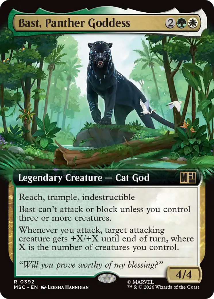 Bast, Panther Goddess - Extended Art [MSC-392]