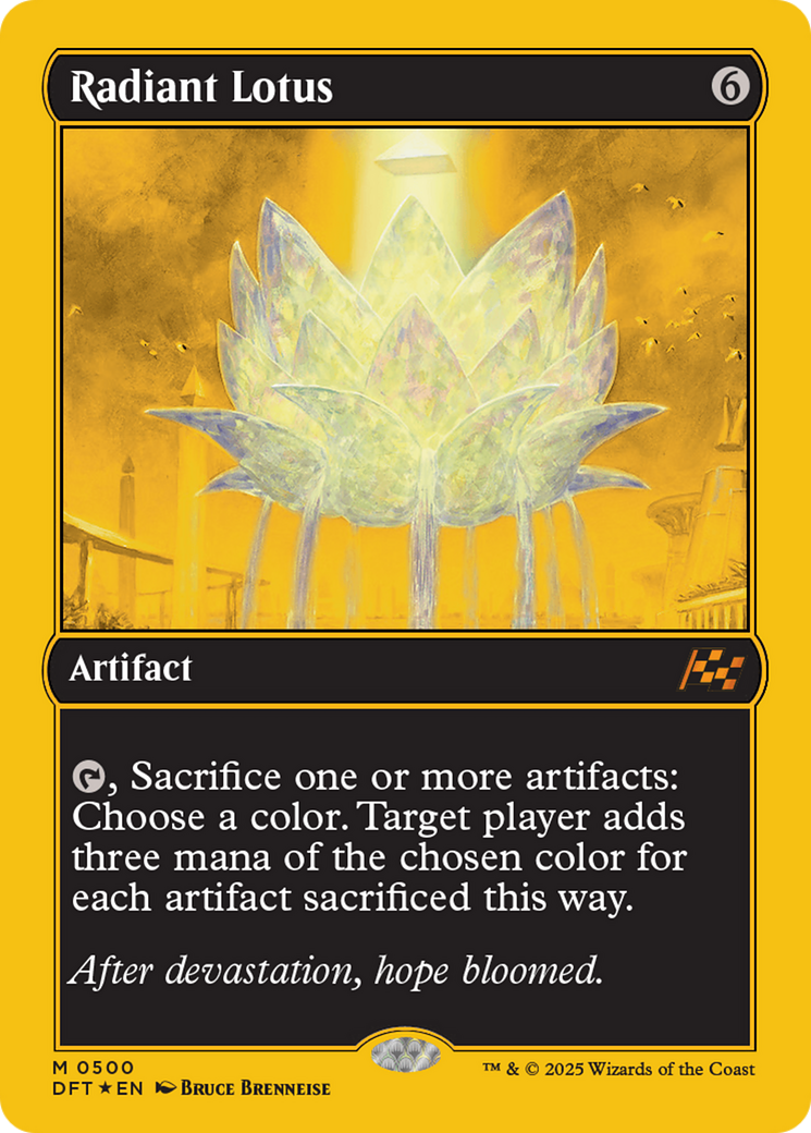 Radiant Lotus - First Place Foil [DFT-500]