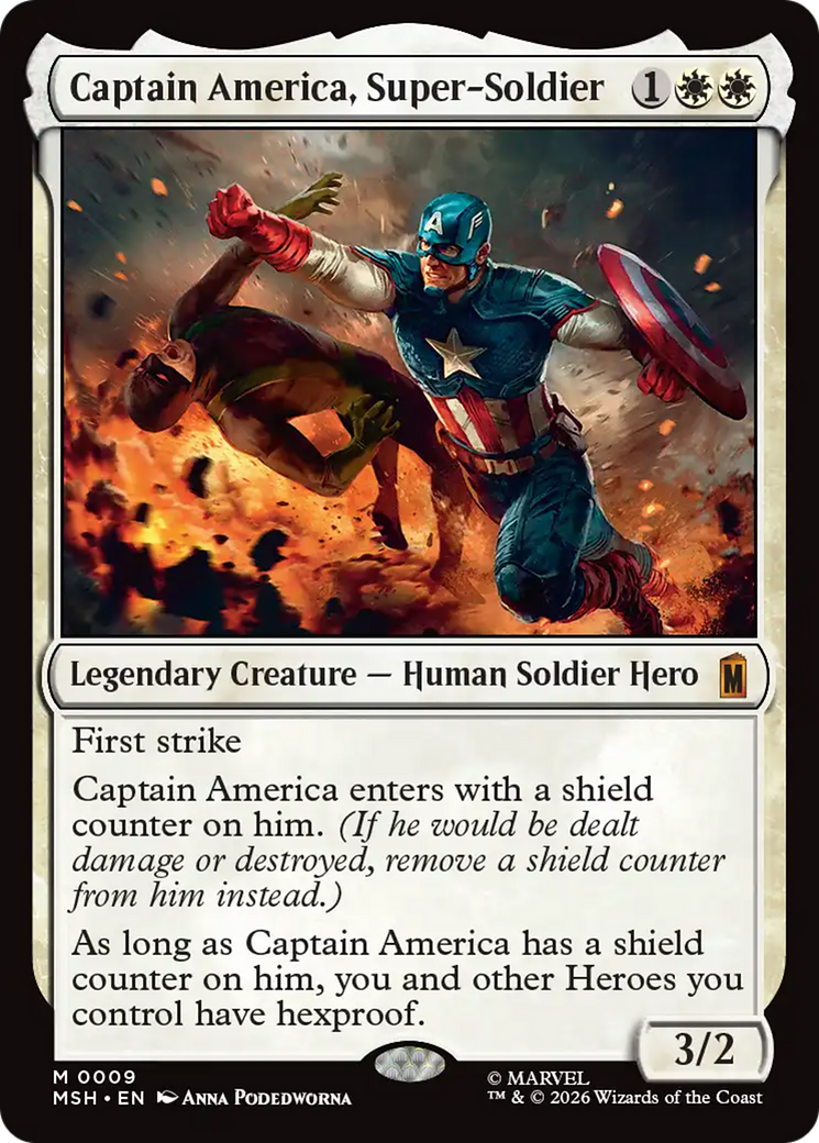 Captain America, Super-Soldier [MSH-9]