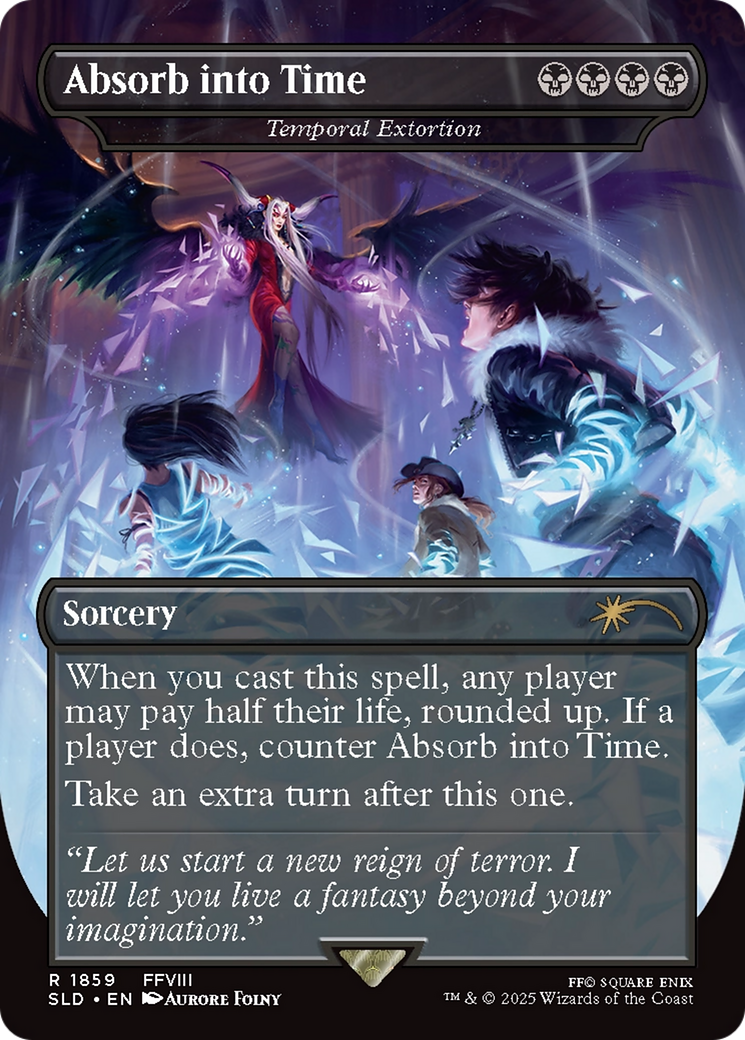 Temporal Extortion - Borderless - Full Art [SLD-1859]