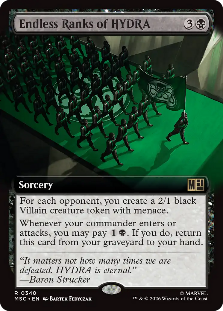 Endless Ranks of HYDRA - Extended Art [MSC-348]
