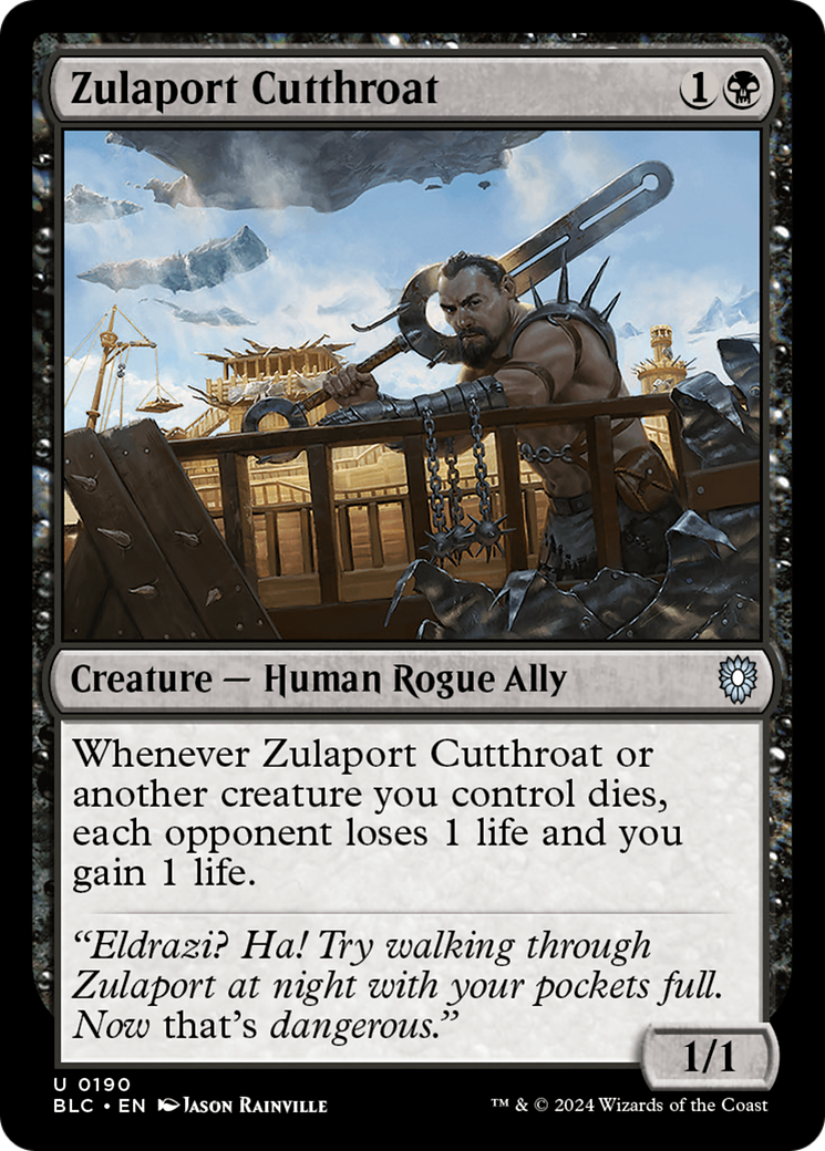 Zulaport Cutthroat [BLC-190]