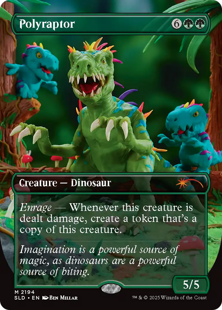 Polyraptor - Borderless - Full Art [SLD-2194]