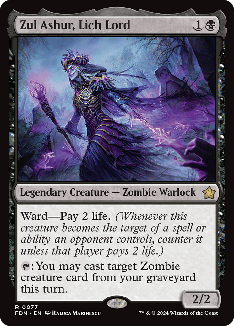 Zul Ashur, Lich Lord [FDN-77]