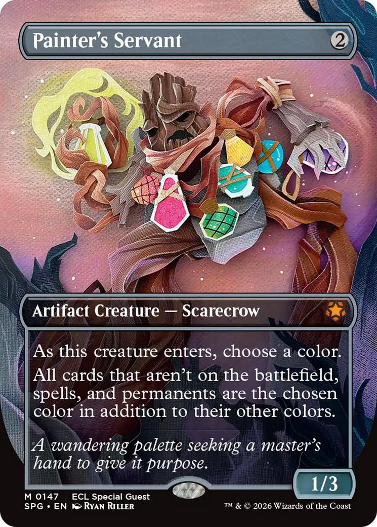 Painter's Servant - Borderless - Full Art [SPG-147]