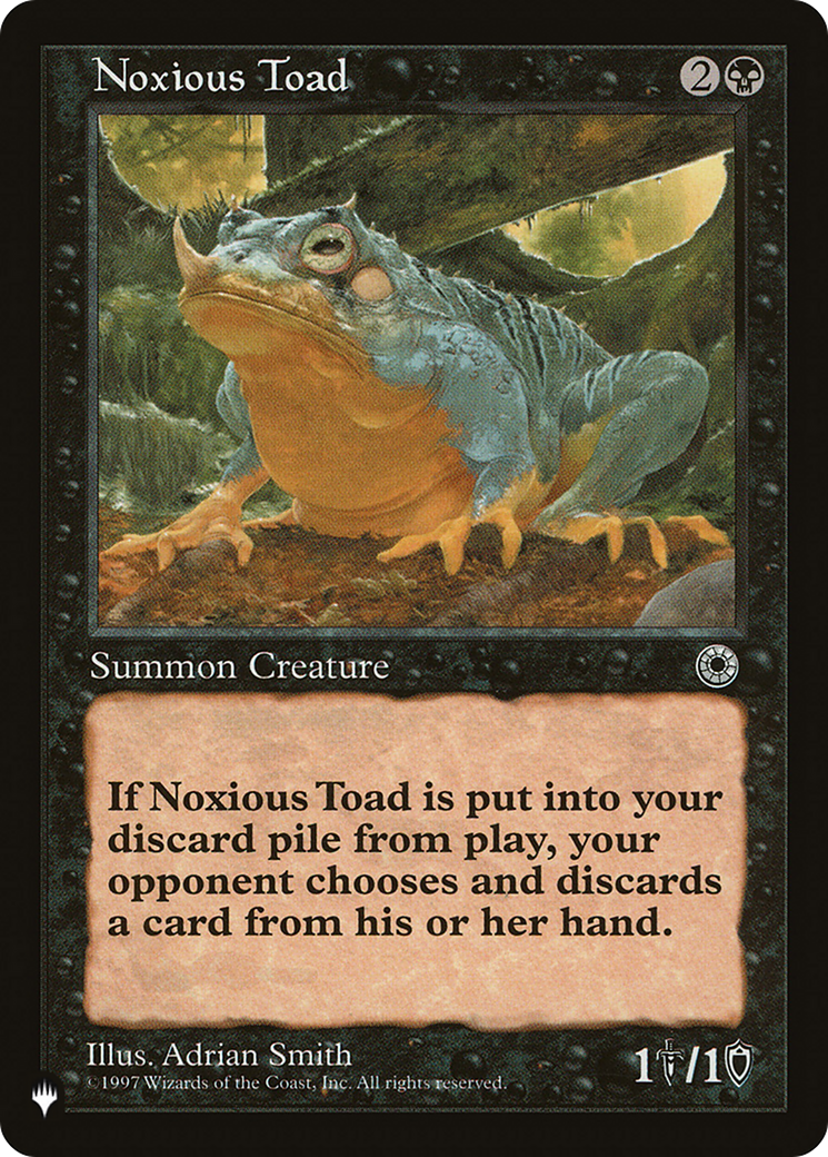 Noxious Toad [PLST-POR-104]