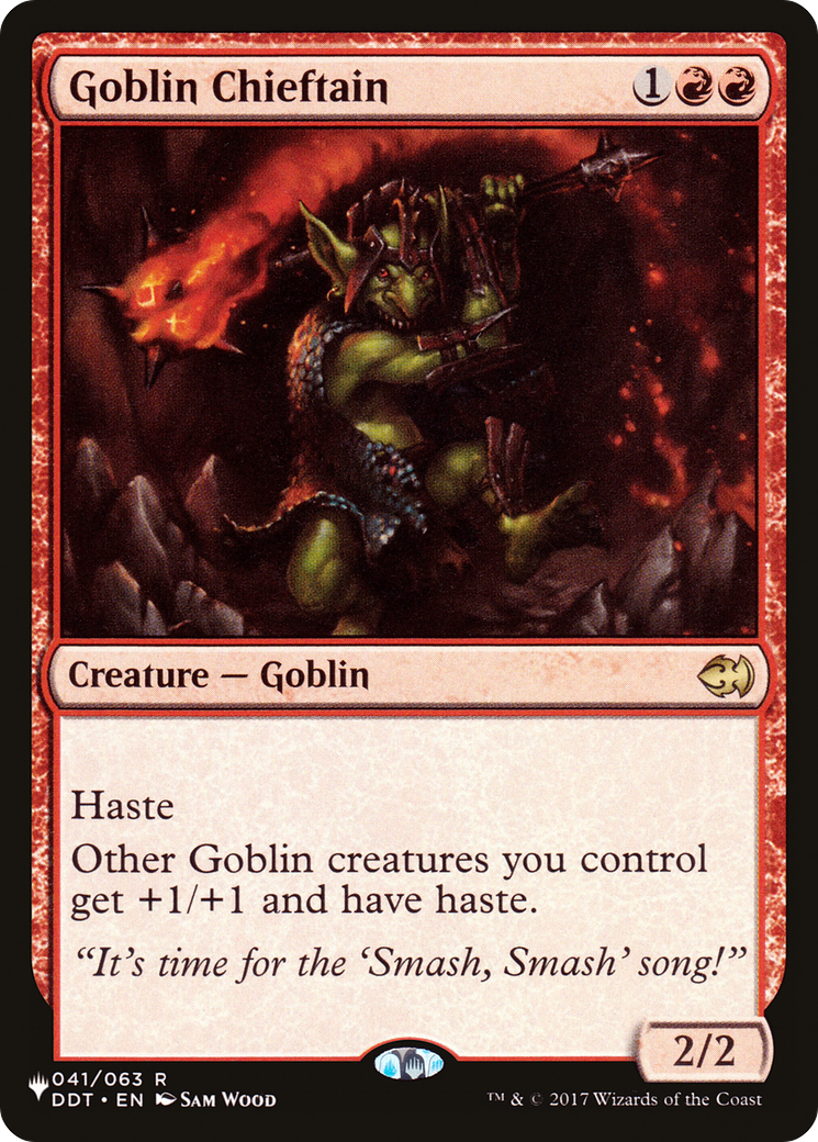 Goblin Chieftain [PLST-DDT-41]