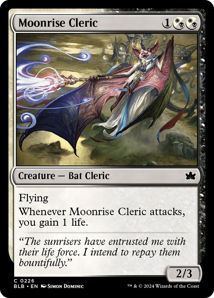 Moonrise Cleric [BLB-226]