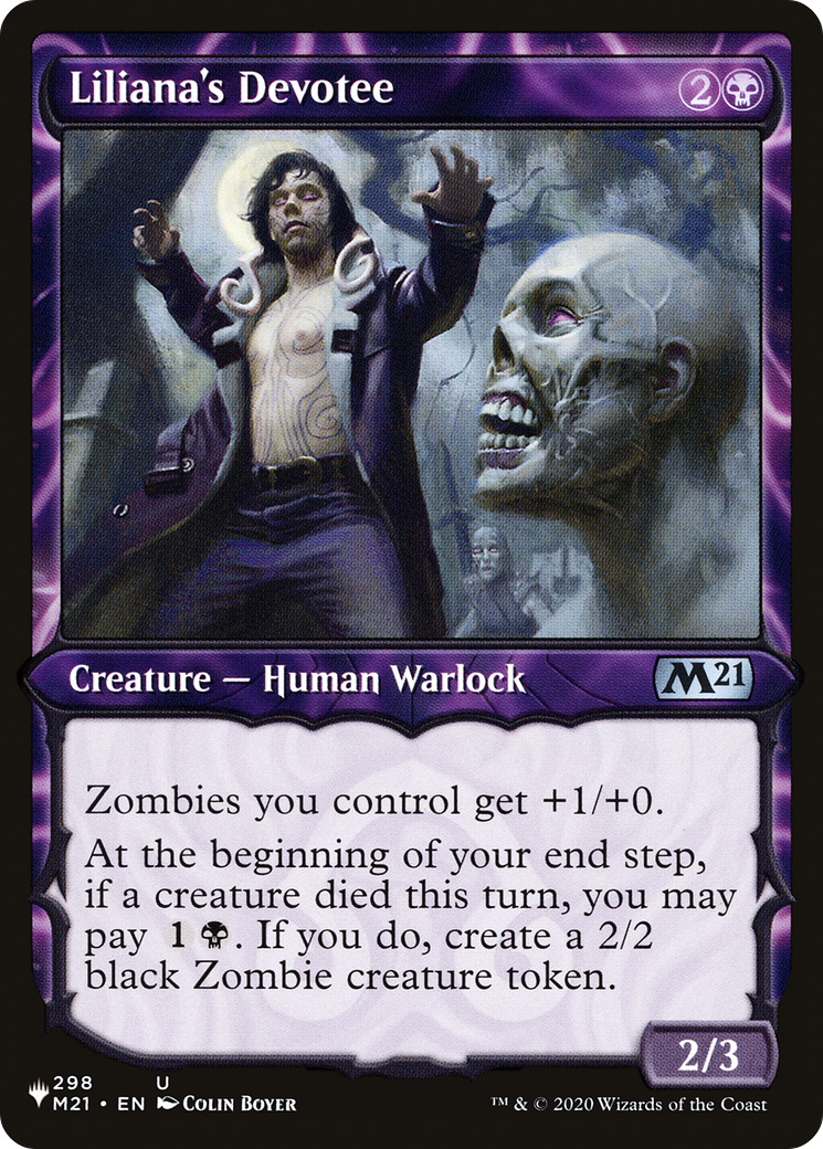 Liliana's Devotee - Showcase - Full Art [PLST-M21-298]