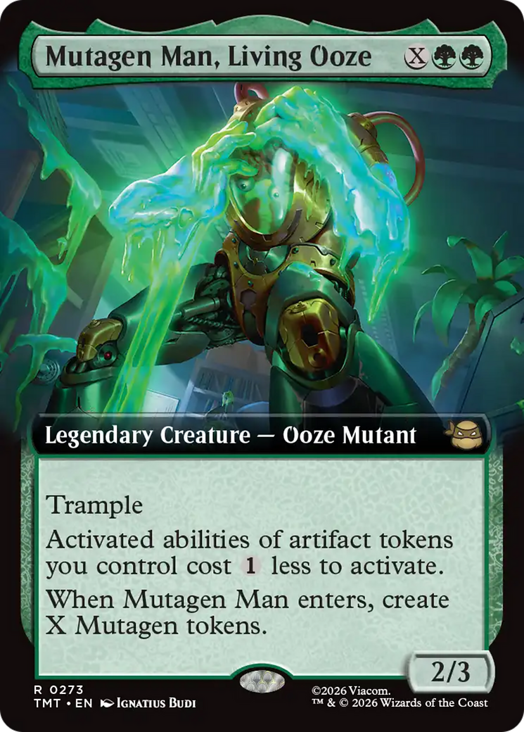 Mutagen Man, Living Ooze - Extended Art [TMT-273]