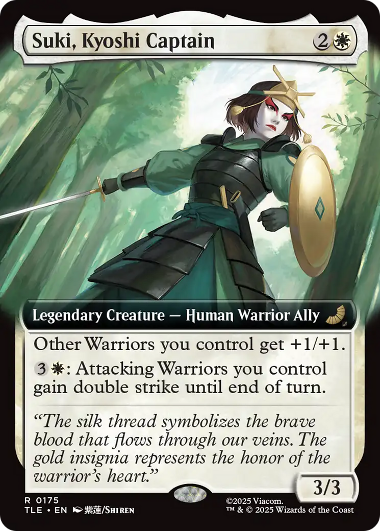 Suki, Kyoshi Captain - Extended Art [TLE-175]