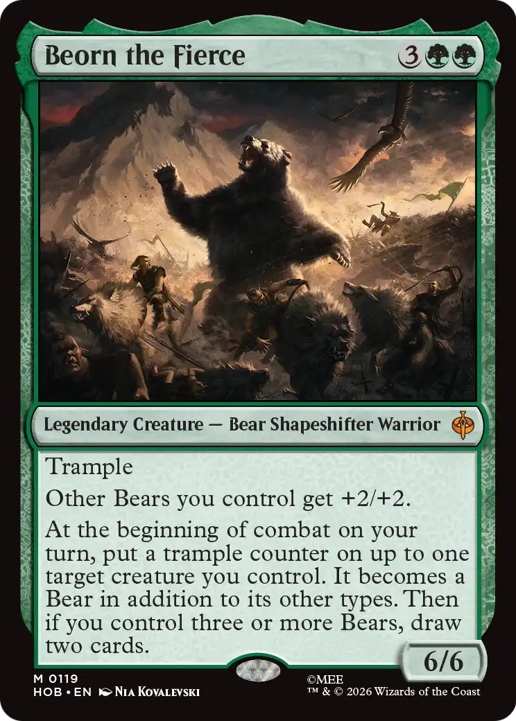 Beorn the Fierce [HOB-119]