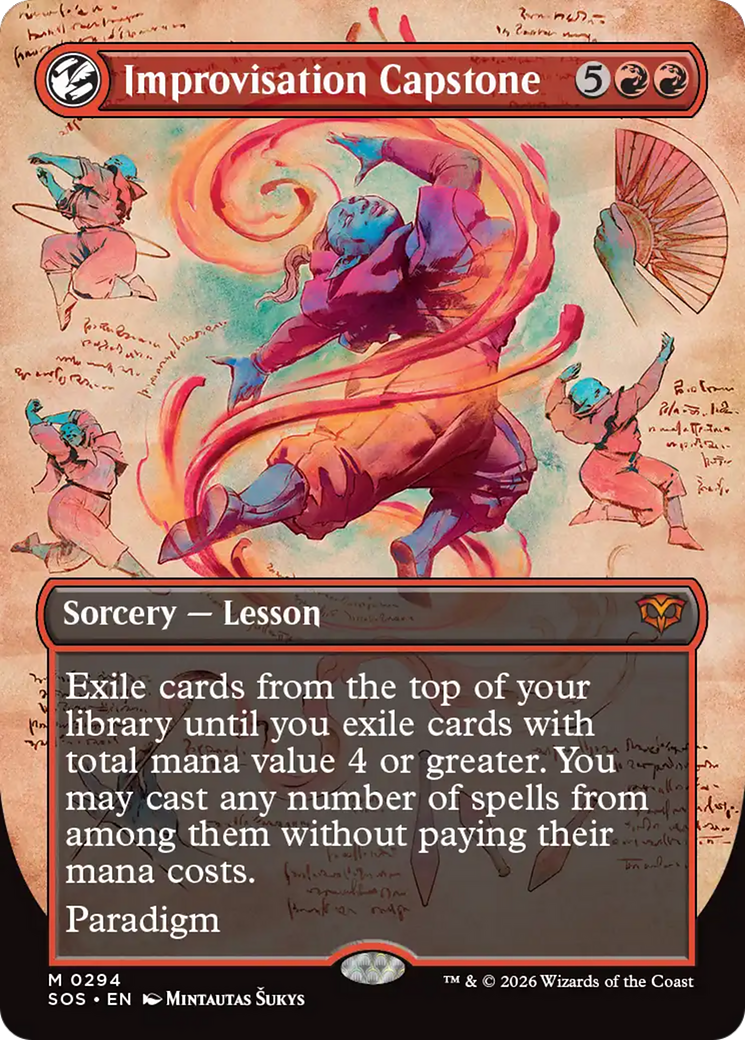 Improvisation Capstone - Borderless - Showcase - Full Art [SOS-294]