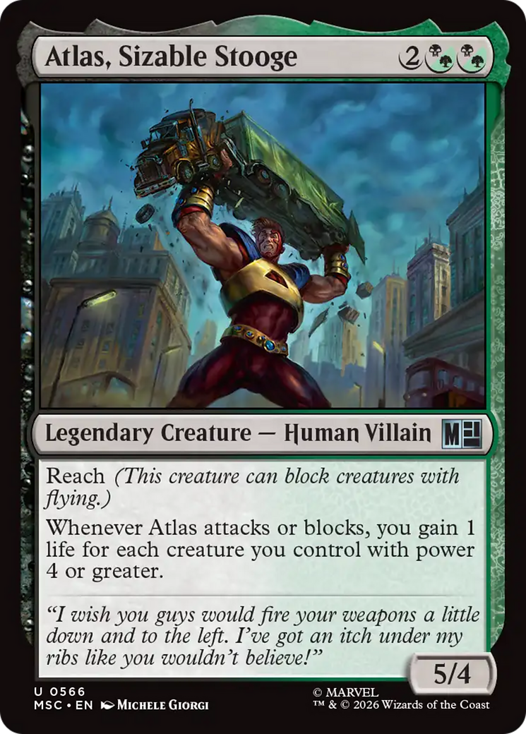 Atlas, Sizable Stooge [MSC-566]